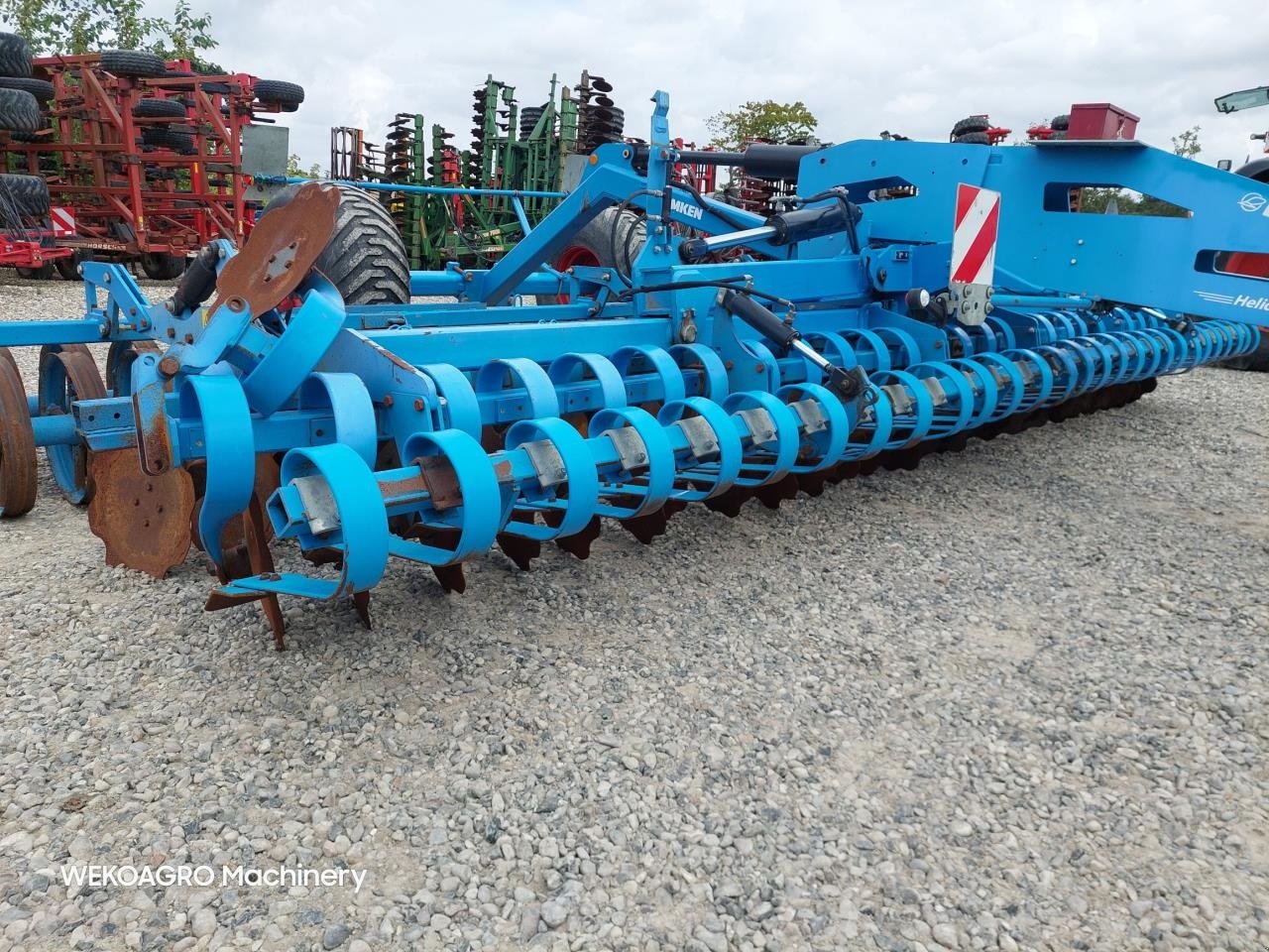 Kreiselegge Türe ait Lemken Heliodor 9/700 KA, Gebrauchtmaschine içinde Hammel (resim 8)
