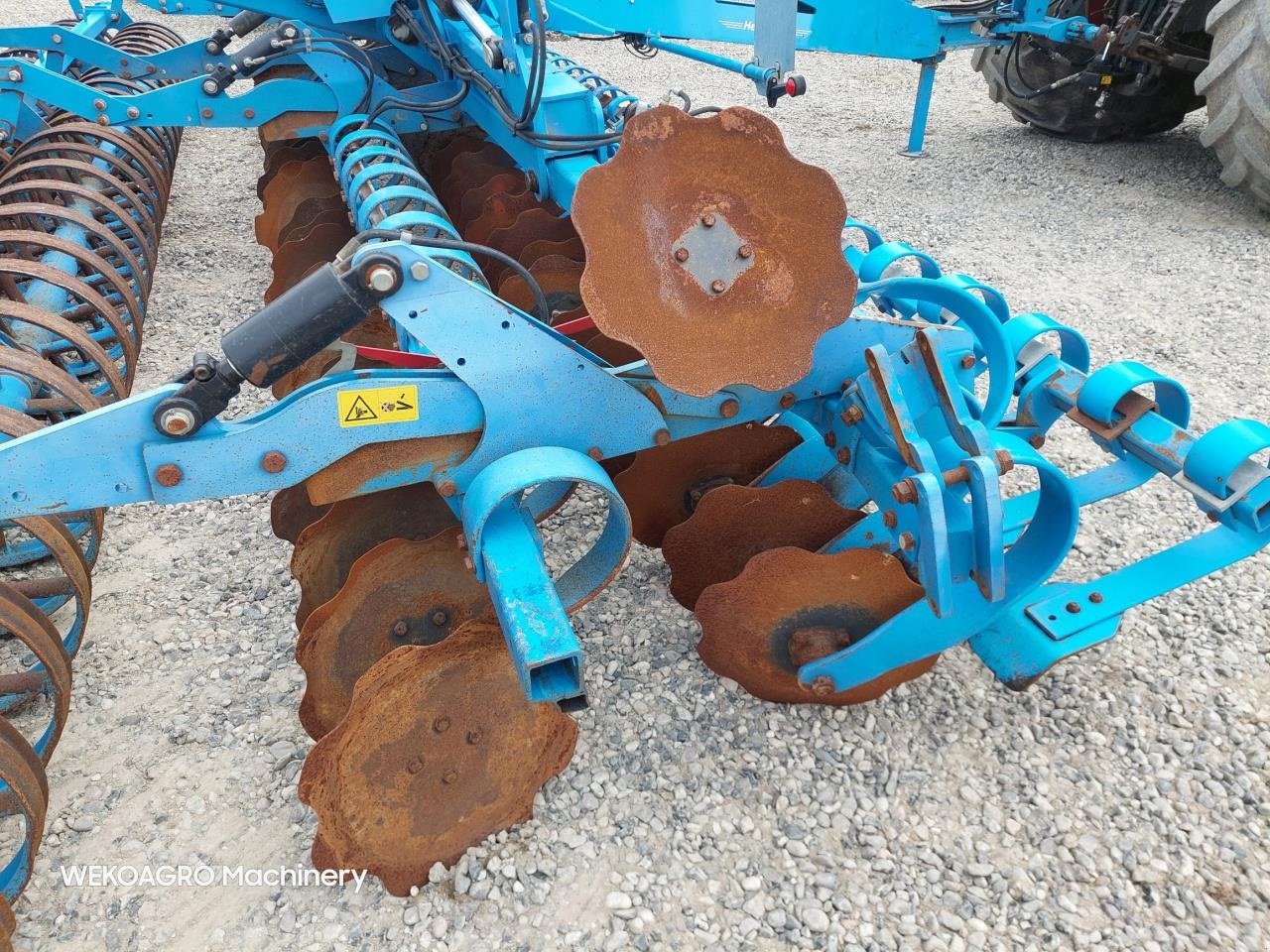 Kreiselegge Türe ait Lemken Heliodor 9/700 KA, Gebrauchtmaschine içinde Hammel (resim 10)