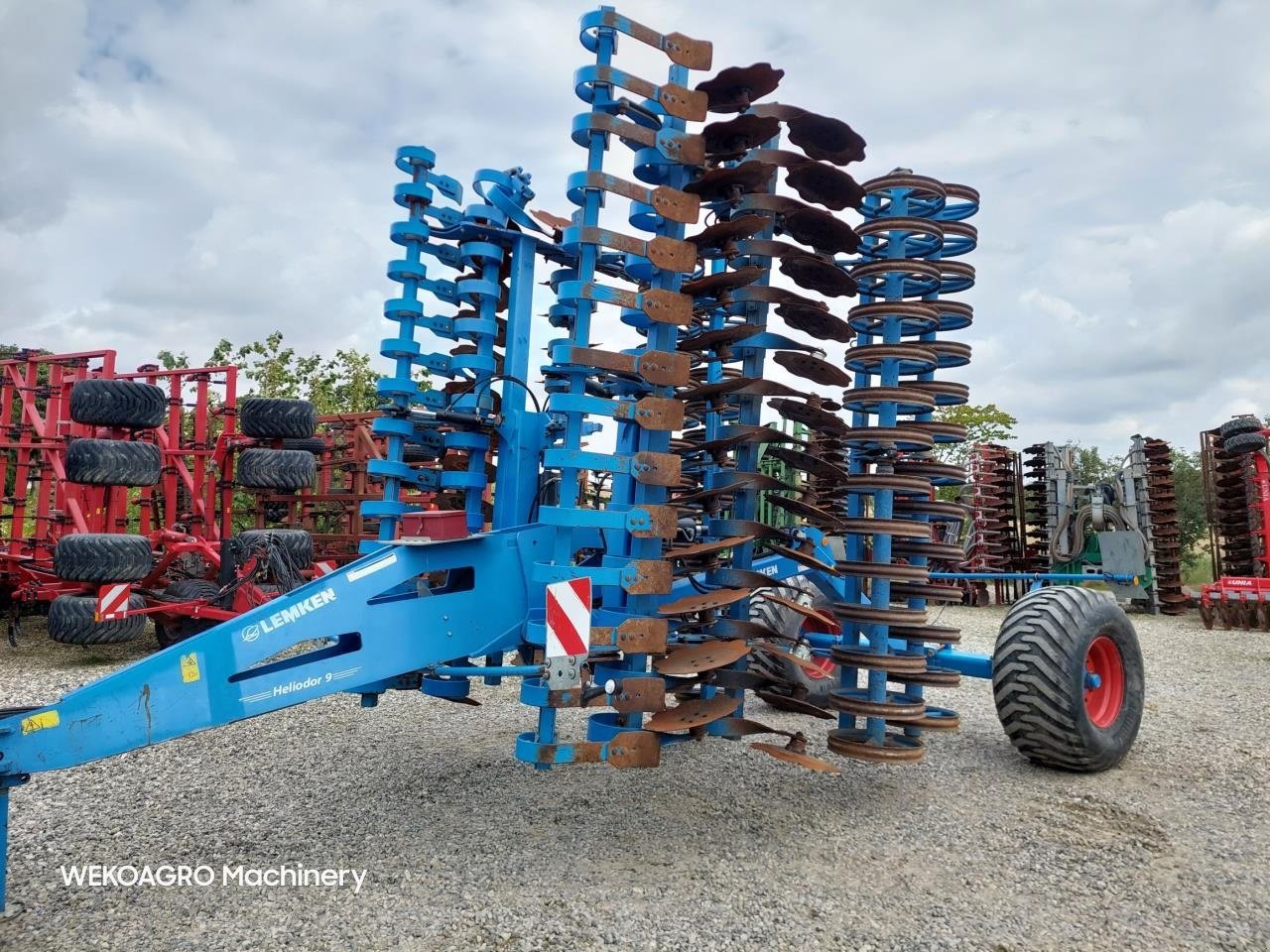 Kreiselegge Türe ait Lemken Heliodor 9/700 KA, Gebrauchtmaschine içinde Hammel (resim 2)