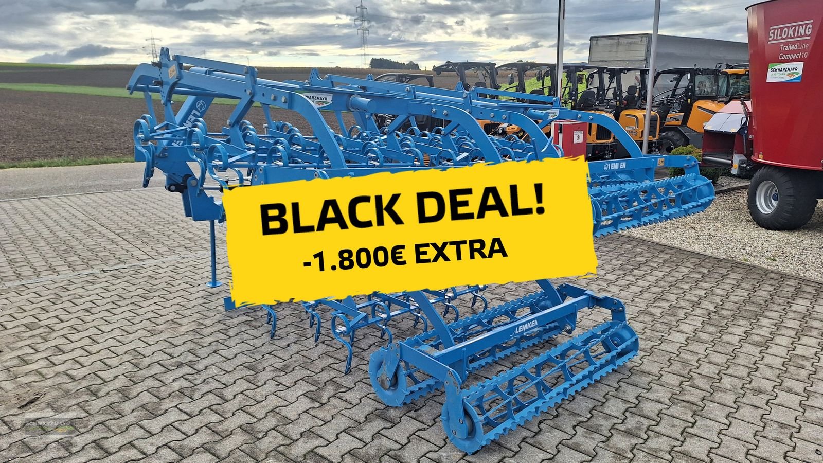 Kreiselegge des Typs Lemken Korund 8/450 Gare-Zinken, Vorführmaschine in Aurolzmünster (Bild 2)