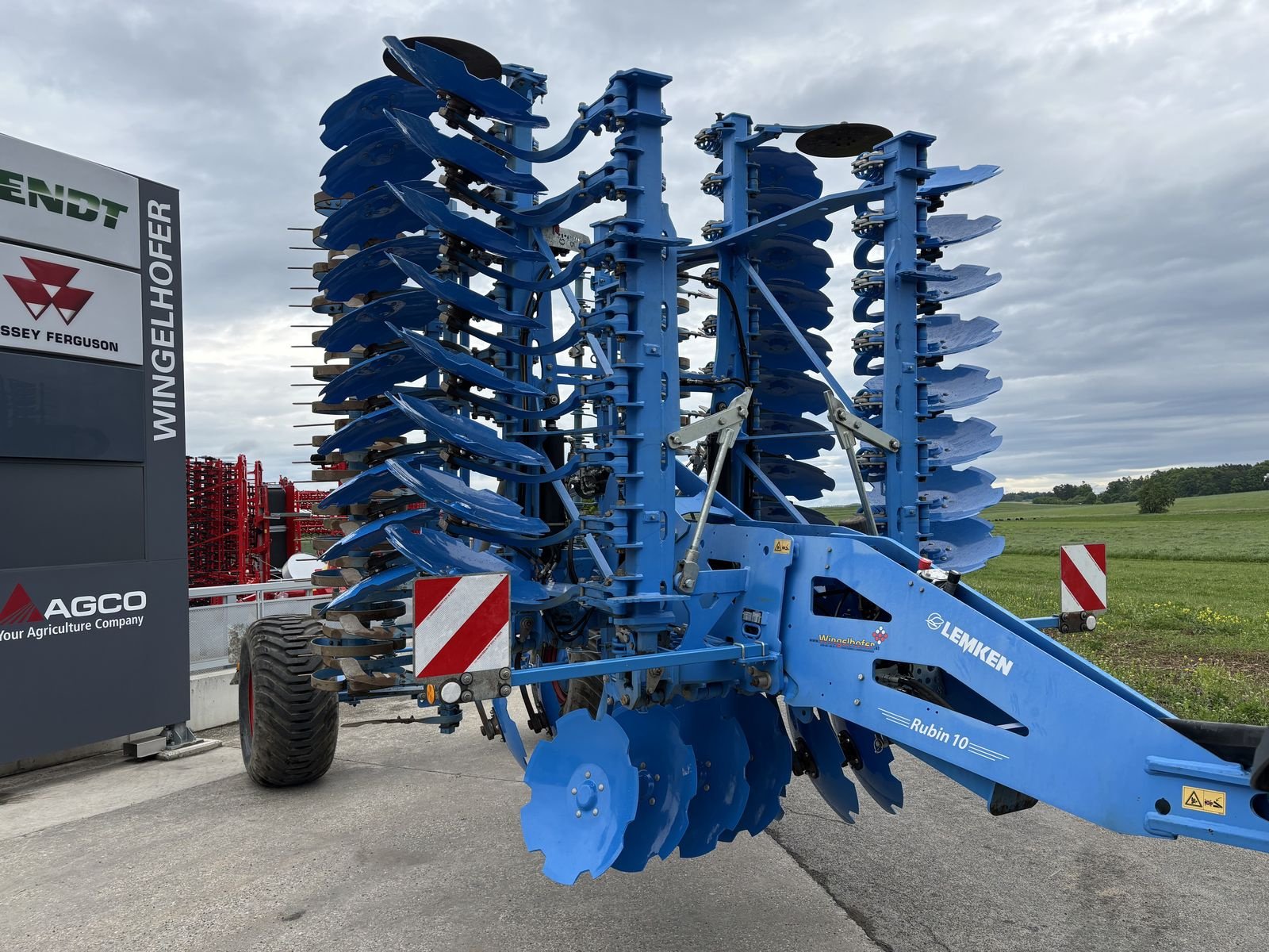 Kreiselegge van het type Lemken Rubin 10/600 KUA, Gebrauchtmaschine in Starrein (Foto 2)