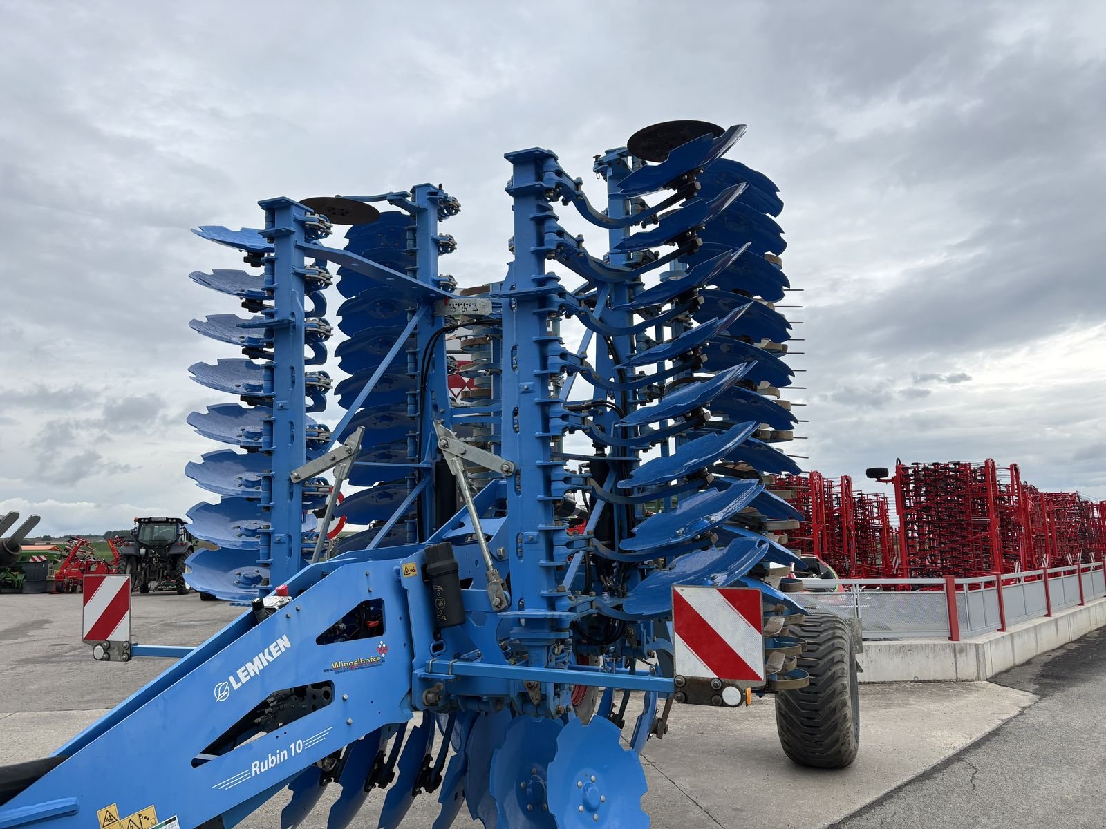 Kreiselegge van het type Lemken Rubin 10/600 KUA, Gebrauchtmaschine in Starrein (Foto 8)