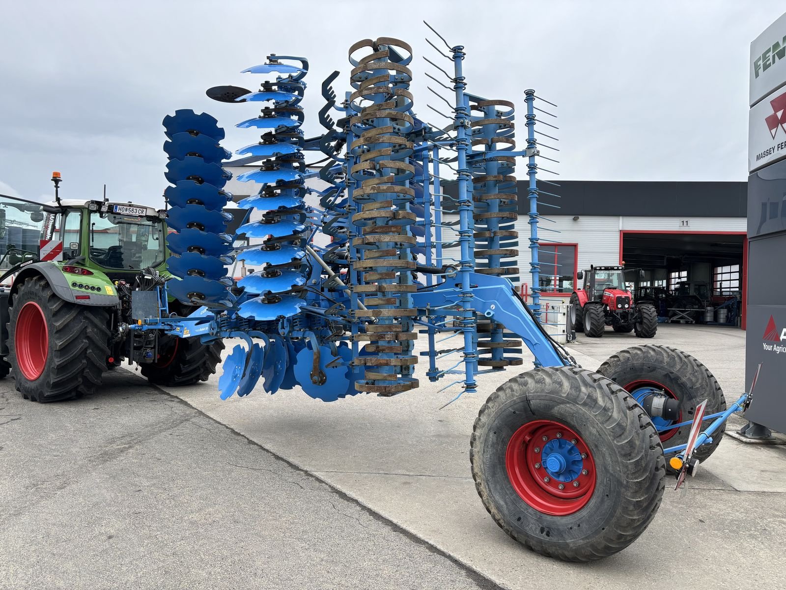 Kreiselegge van het type Lemken Rubin 10/600 KUA, Gebrauchtmaschine in Starrein (Foto 5)