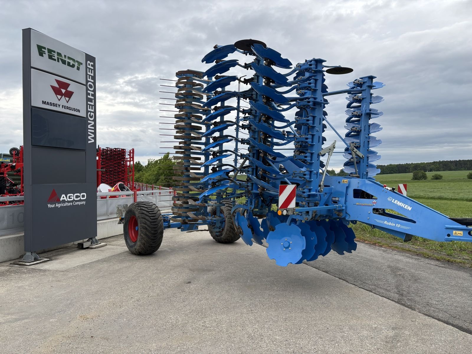 Kreiselegge van het type Lemken Rubin 10/600 KUA, Gebrauchtmaschine in Starrein (Foto 1)
