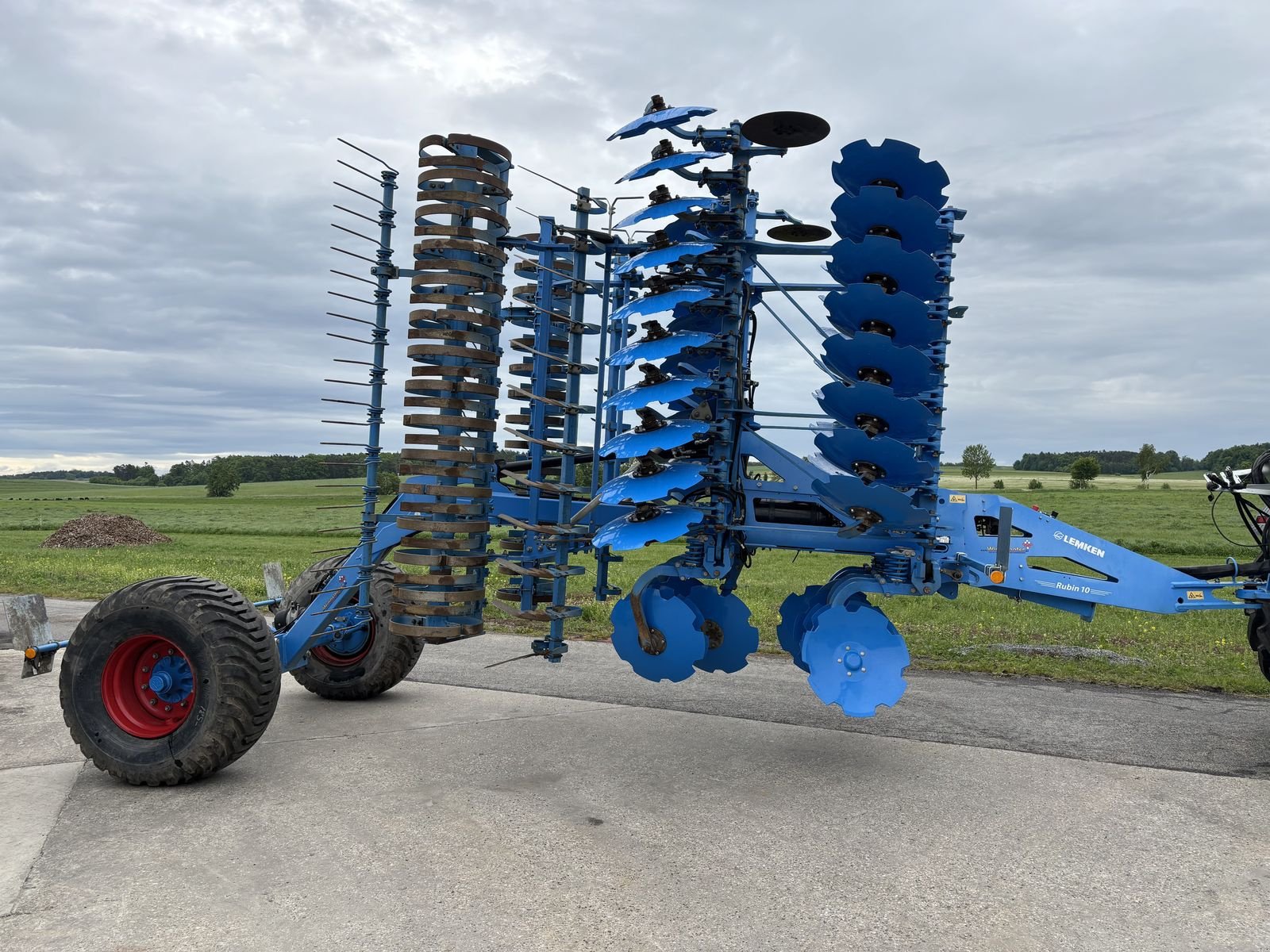 Kreiselegge van het type Lemken Rubin 10/600 KUA, Gebrauchtmaschine in Starrein (Foto 3)