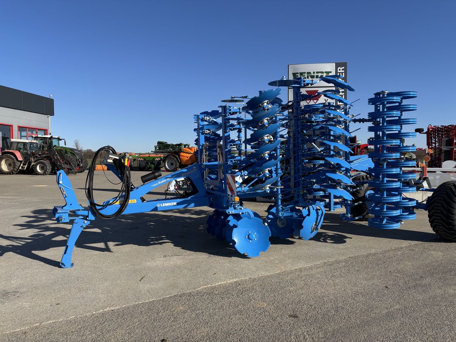 Kreiselegge of the type Lemken Rubin 10 TF 500, Neumaschine in Starrein (Picture 3)