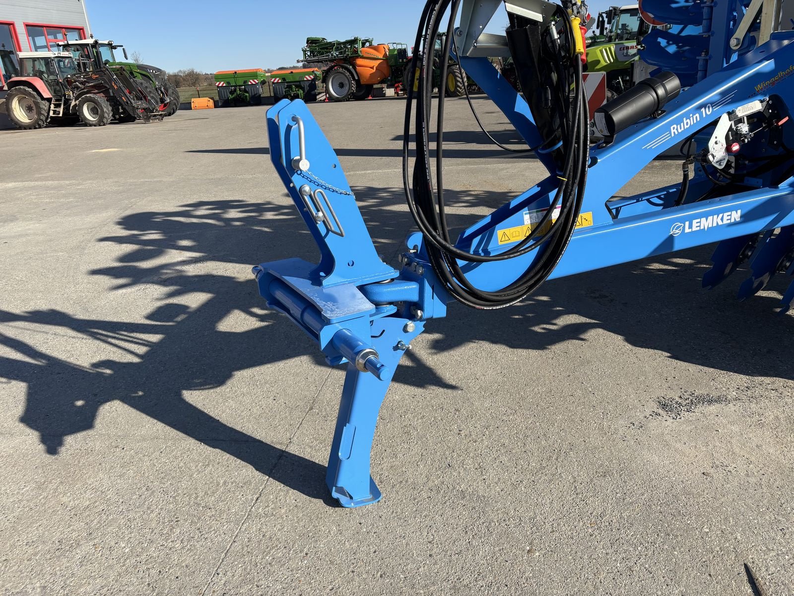 Kreiselegge of the type Lemken Rubin 10 TF 500, Neumaschine in Starrein (Picture 11)