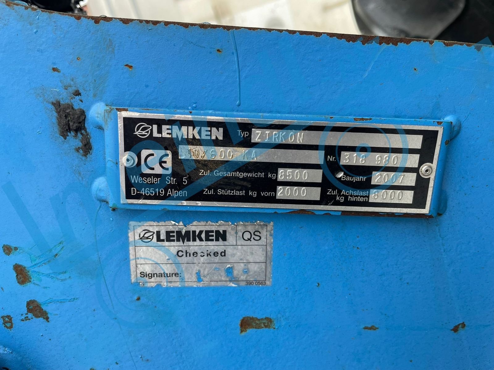 Kreiselegge типа Lemken Zirkon 10/600, Gebrauchtmaschine в Eferding (Фотография 9)