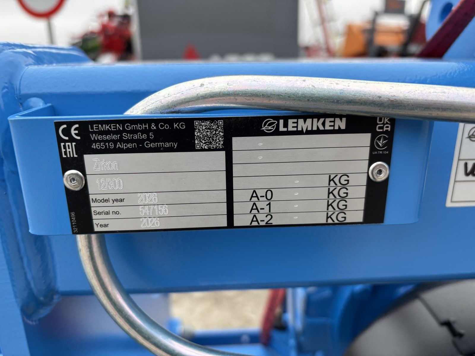 Kreiselegge tipa Lemken Zirkon 12/300, Neumaschine u Starrein (Slika 14)