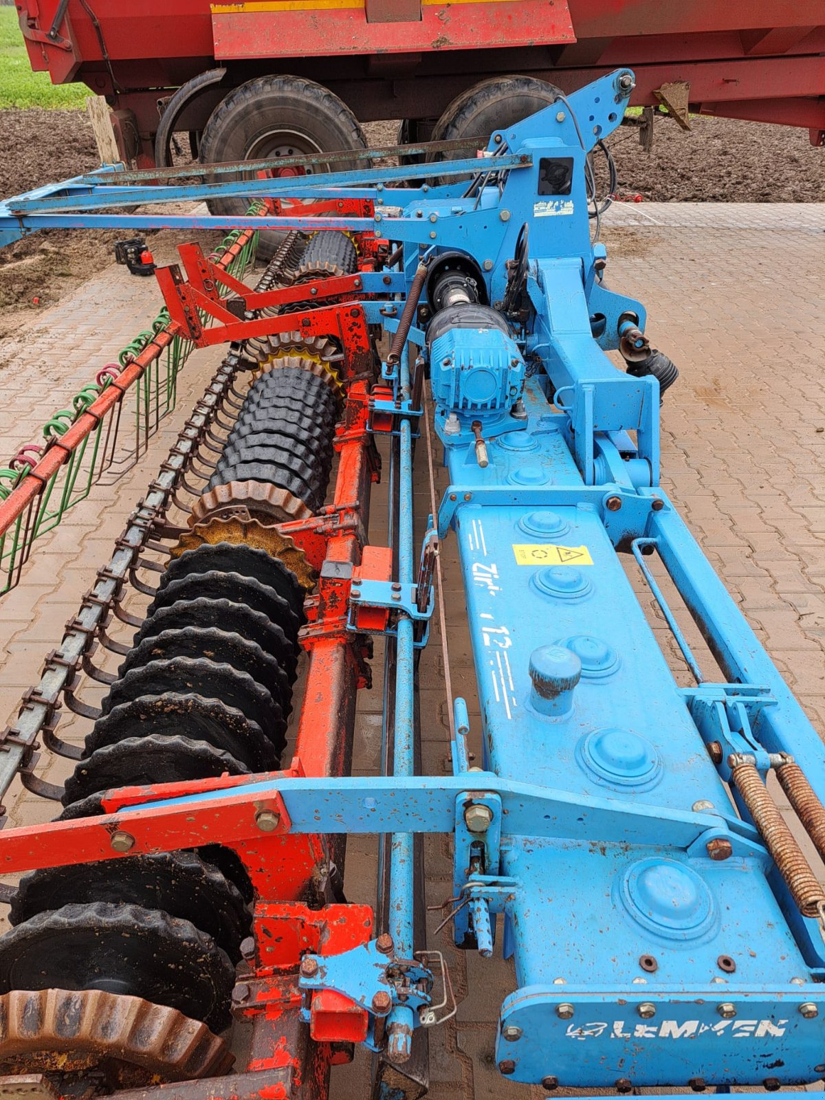 Kreiselegge of the type Lemken Zirkon 12/600, Gebrauchtmaschine in Bütthard (Picture 3)