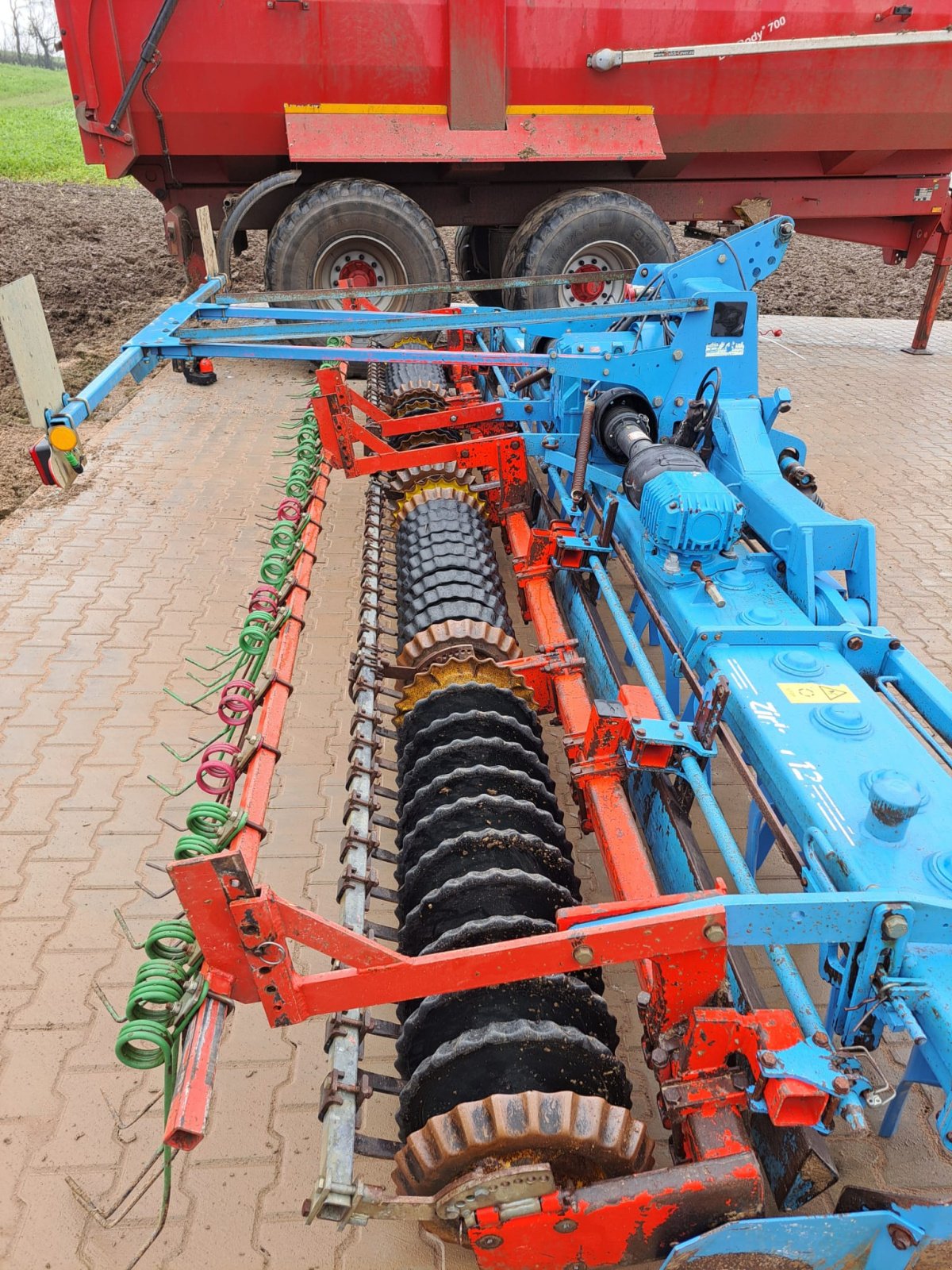 Kreiselegge of the type Lemken Zirkon 12/600, Gebrauchtmaschine in Bütthard (Picture 4)