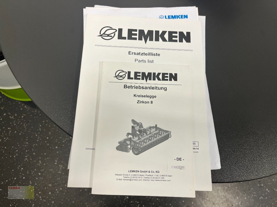 Kreiselegge des Typs Lemken ZIRKON 8 / 300, Kreiselegge, hydr. HITCH, Gebrauchtmaschine in Neerstedt (Bild 14)