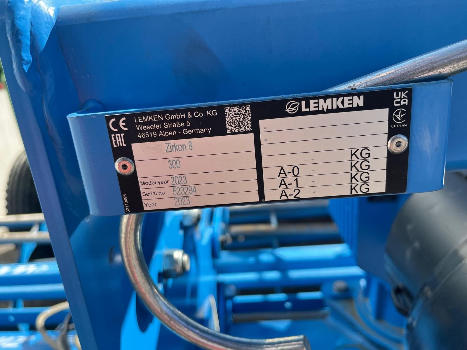 Kreiselegge des Typs Lemken Zirkon 8/300, Neumaschine in Harmannsdorf (Bild 12)