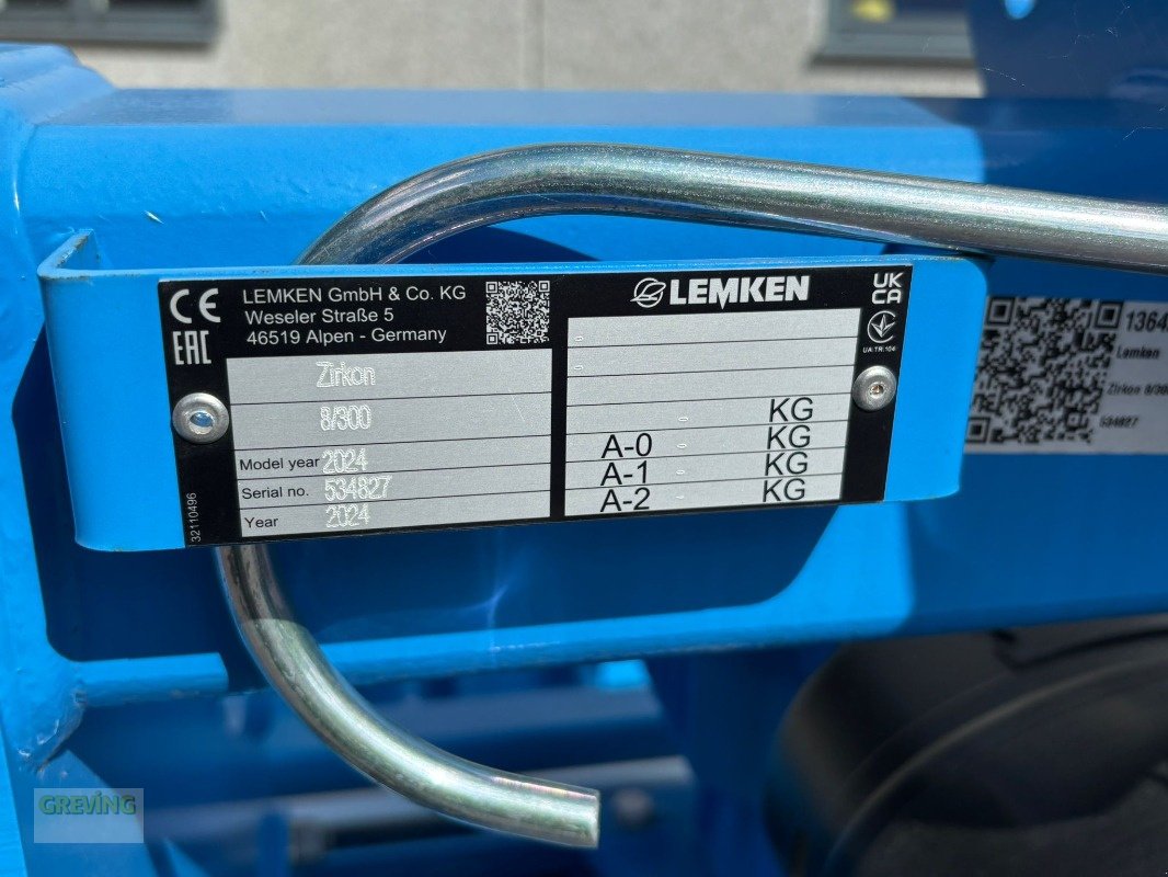 Kreiselegge of the type Lemken Zirkon 8/300, Neumaschine in Euskirchen (Picture 5)