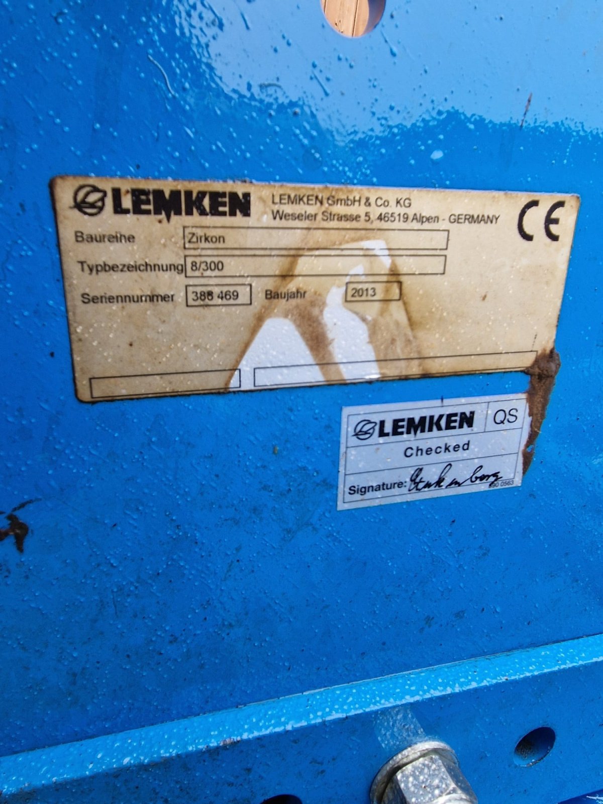Kreiselegge a típus Lemken Zirkon 8/300, Gebrauchtmaschine ekkor: Pittenhart (Kép 6)