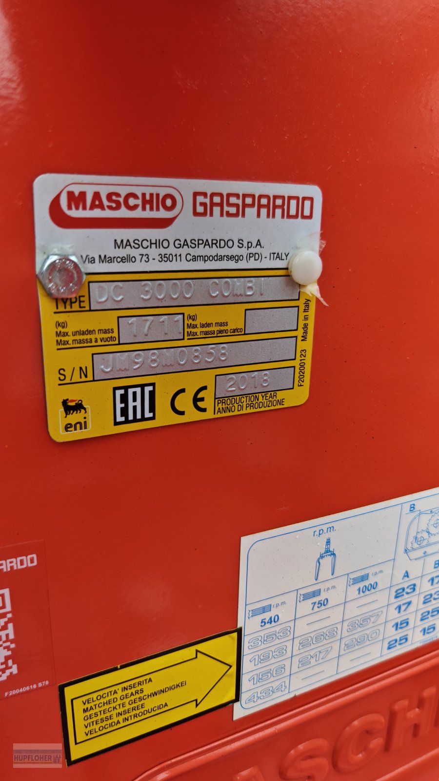 Kreiselegge typu Maschio DC 3000, Gebrauchtmaschine v Vilshofen (Obrázek 4)