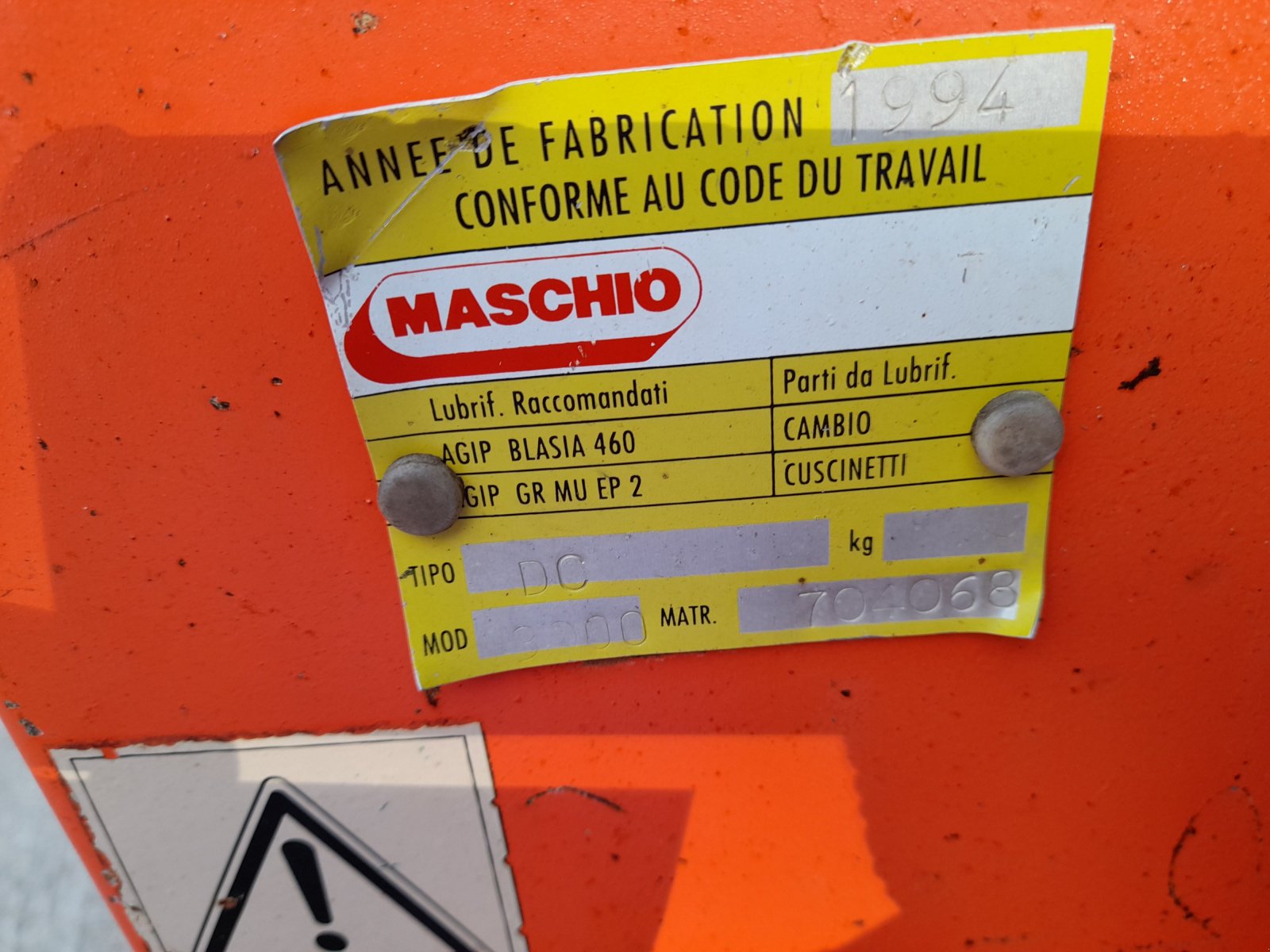 Kreiselegge a típus Maschio DC3000, Gebrauchtmaschine ekkor: les hayons (Kép 4)