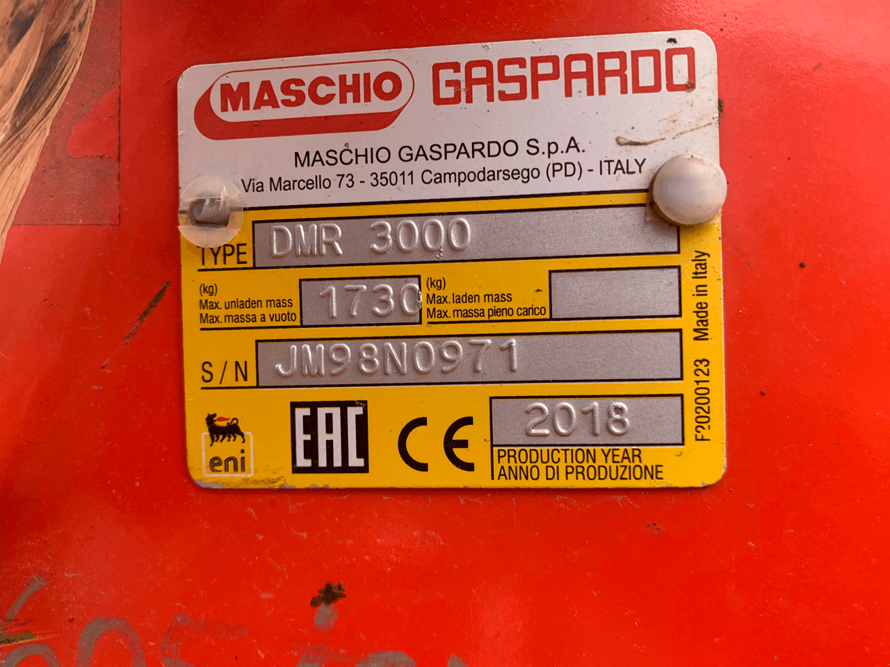 Kreiselegge vrste Maschio DM 3000, Gebrauchtmaschine v CONDE SUR VIRE (Slika 9)