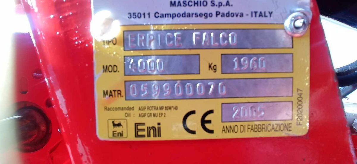 Kreiselegge des Typs Maschio Eripce Falco 400, Gebrauchtmaschine in Villach/Zauchen (Bild 7)