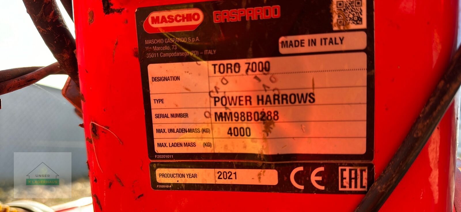 Kreiselegge of the type Maschio Toro 7000, Gebrauchtmaschine in Hartberg (Picture 17)