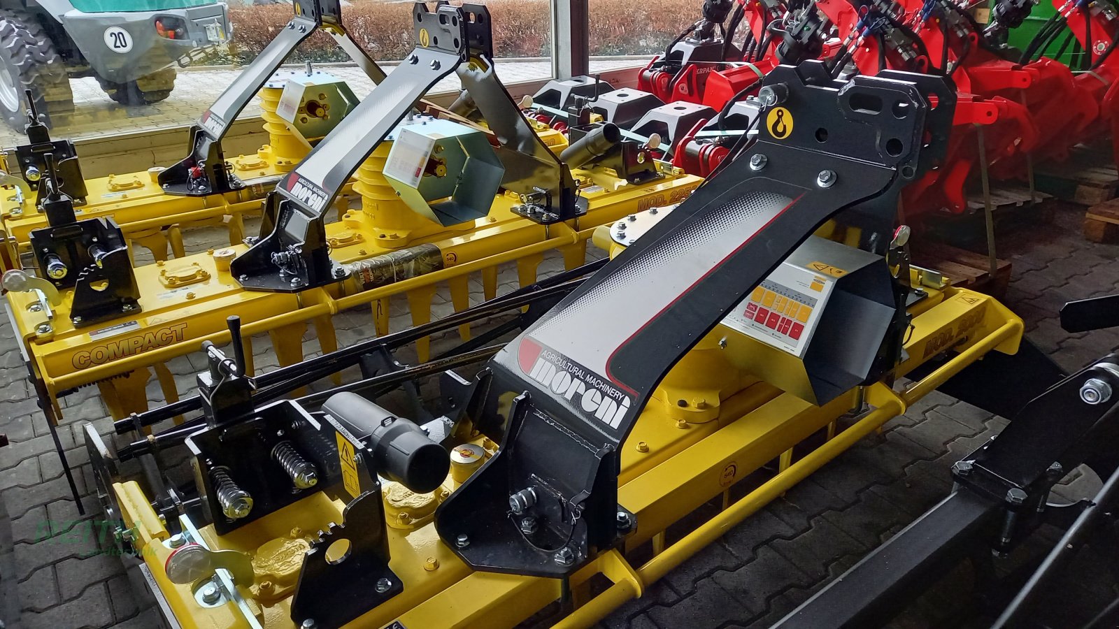 Kreiselegge des Typs Moreni Compact 2000, Neumaschine in Wolnzach (Bild 4)