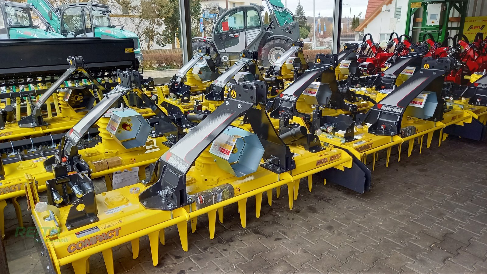 Kreiselegge des Typs Moreni Compact 2000, Neumaschine in Wolnzach (Bild 3)