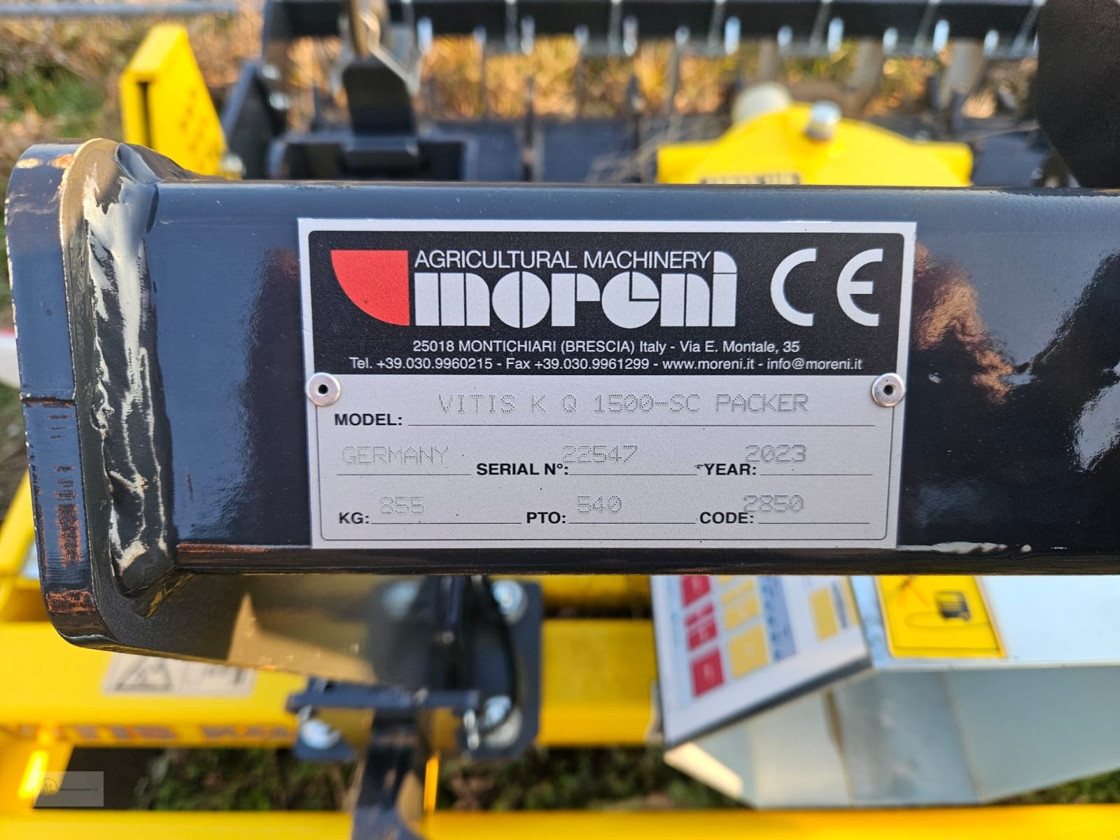 Kreiselegge des Typs Moreni VITIS 150, Neumaschine in Donnersdorf (Bild 6)