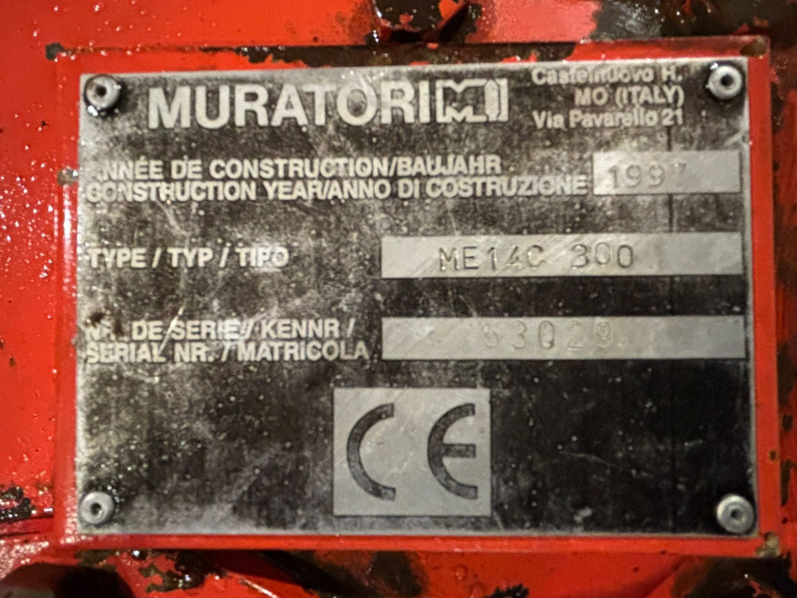 Kreiselegge del tipo Muratori ME 14C 300, Gebrauchtmaschine en ergoldsbach (Imagen 3)