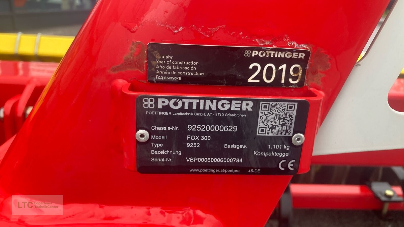 Kreiselegge des Typs Pöttinger Fox 300, Gebrauchtmaschine in Eggendorf (Bild 11)