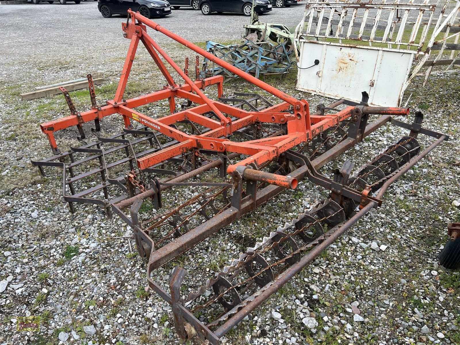 Kreiselegge des Typs Pöttinger Kombination 280 cm, Gebrauchtmaschine in Kötschach (Bild 4)