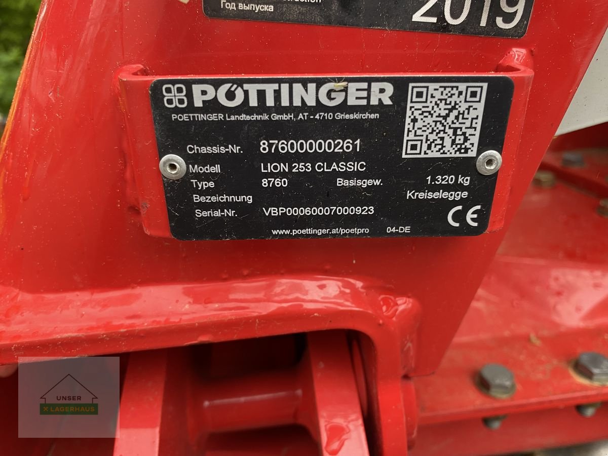Kreiselegge Türe ait Pöttinger Kreiselegge Lion 253 Classic, Vorführmaschine içinde Wartberg (resim 2)