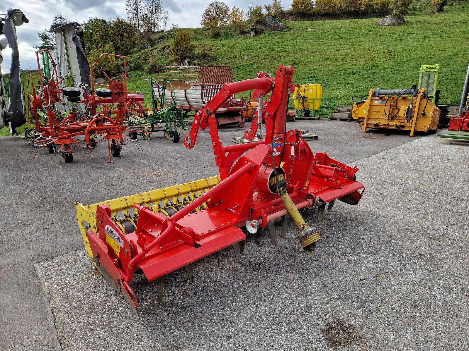 Kreiselegge des Typs Pöttinger LION  301, Gebrauchtmaschine in Grünbach (Bild 2)