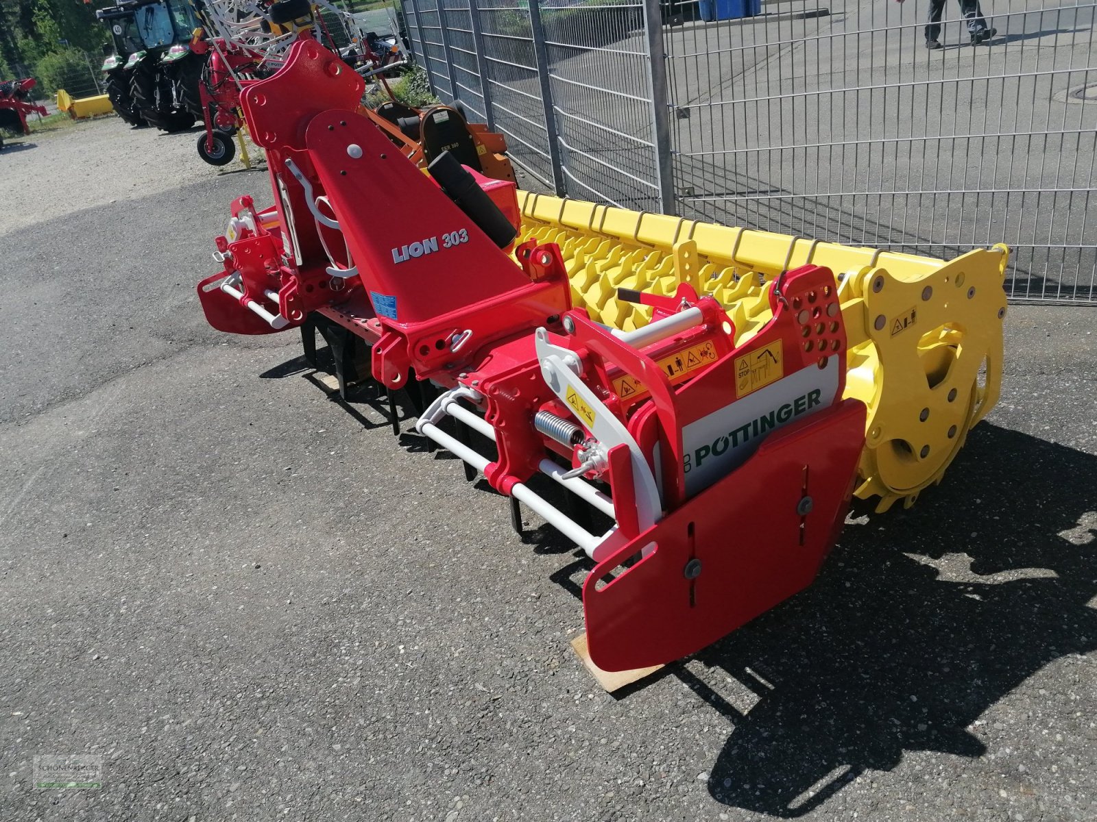 Kreiselegge typu Pöttinger Lion 303, Neumaschine v Steisslingen (Obrázek 3)