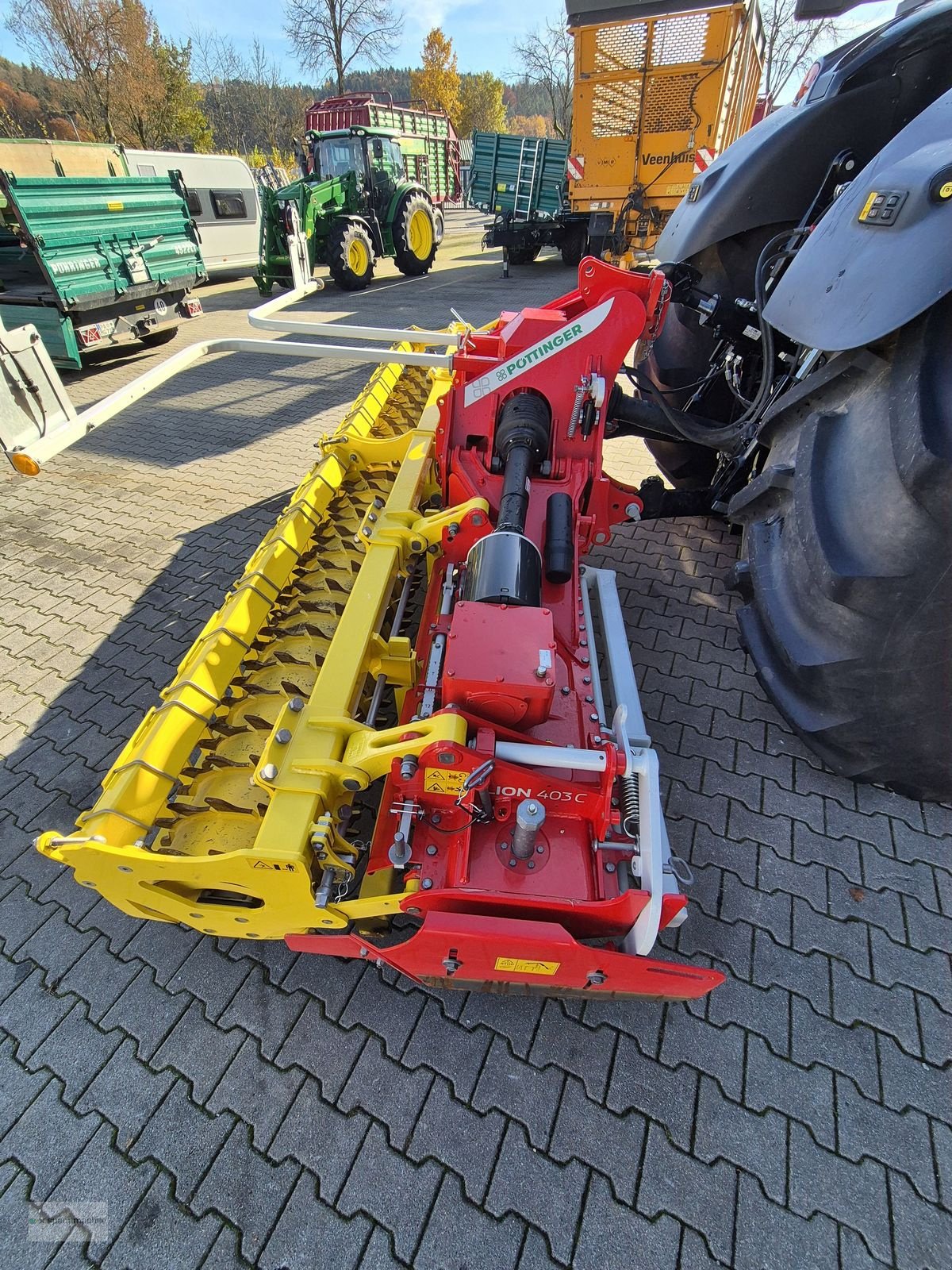 Kreiselegge of the type Pöttinger Pöttinger Kreiselegge Lion 403 C, Gebrauchtmaschine in Auerbach (Picture 7)