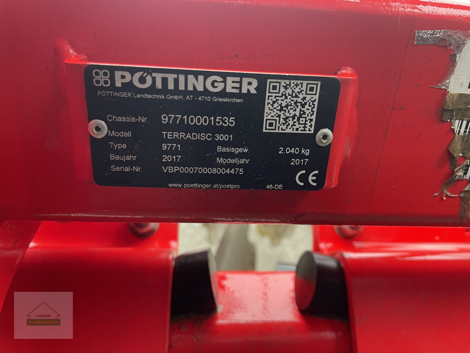 Kreiselegge des Typs Pöttinger Terradisc 3001, Gebrauchtmaschine in Mattersburg (Bild 7)