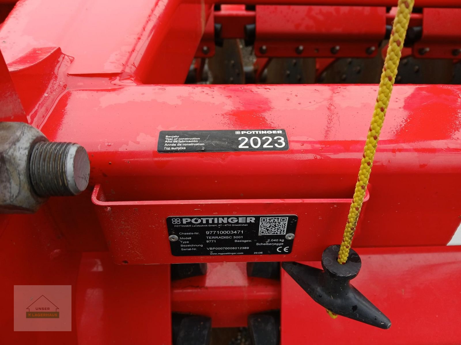 Kreiselegge Türe ait Pöttinger TERRADISC 3001, Vorführmaschine içinde Voitsberg (resim 7)