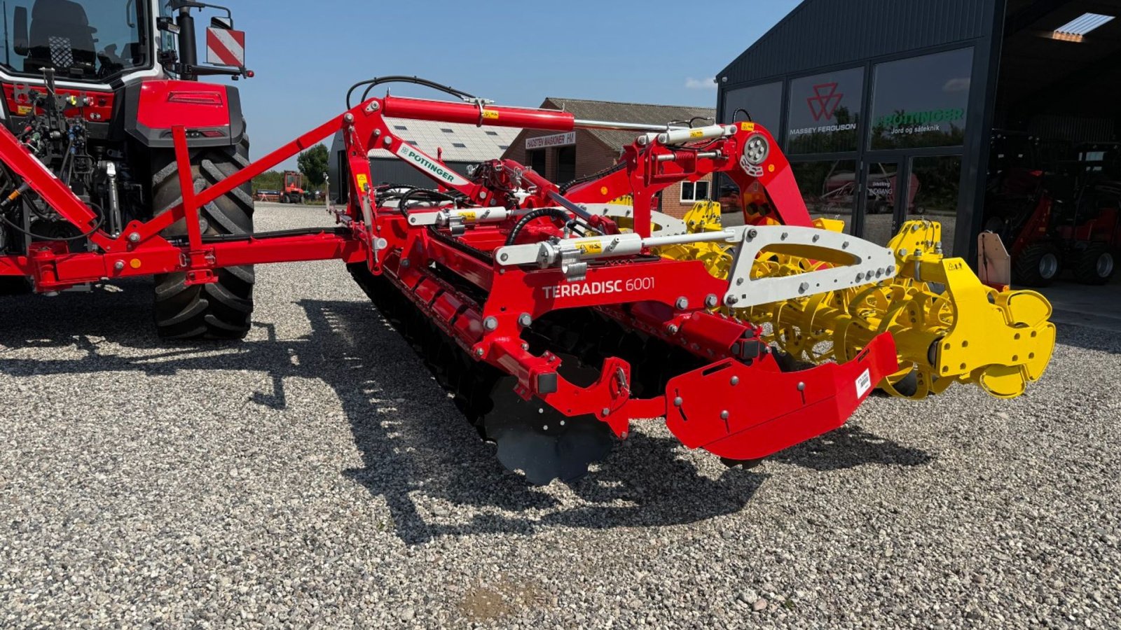 Kreiselegge del tipo Pöttinger Terradisc 6001 T, Gebrauchtmaschine In Hadsten (Immagine 4)