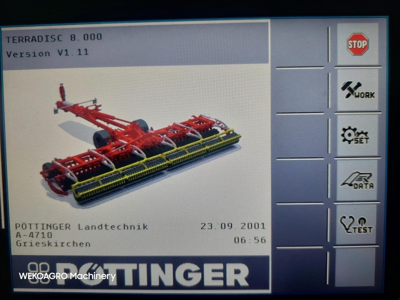 Kreiselegge van het type Pöttinger Terradisc 8001 T, Gebrauchtmaschine in Hammel (Foto 14)