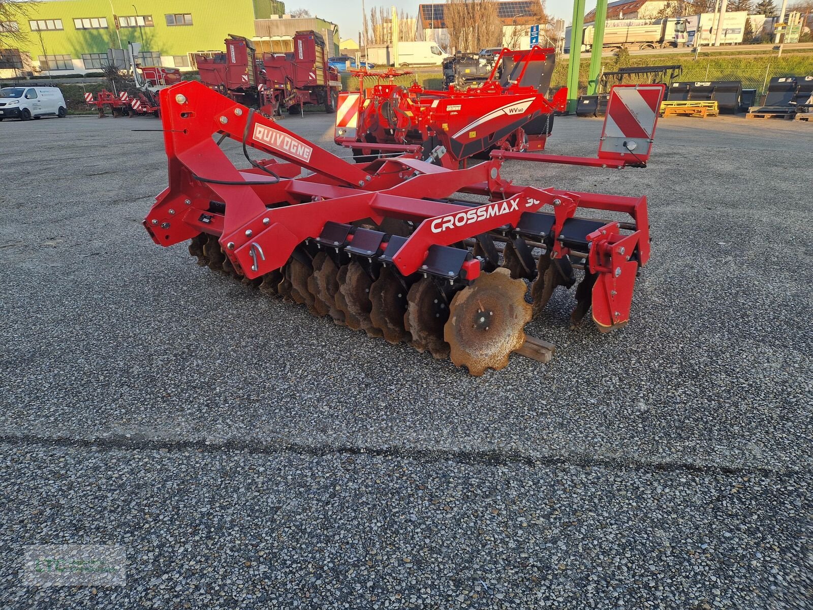 Kreiselegge des Typs Quivogne Diskator 300, Vorführmaschine in Korneuburg (Bild 3)