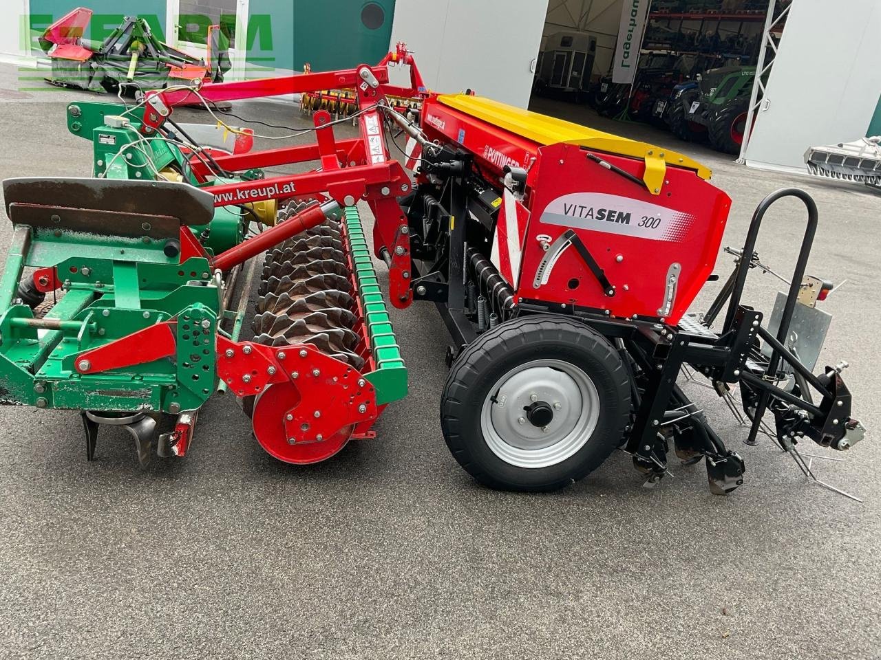 Kreiselegge des Typs Regent Orbit- M 3000 und Vitasem 300 Drillmaschine, Gebrauchtmaschine in REDLHAM (Bild 2)