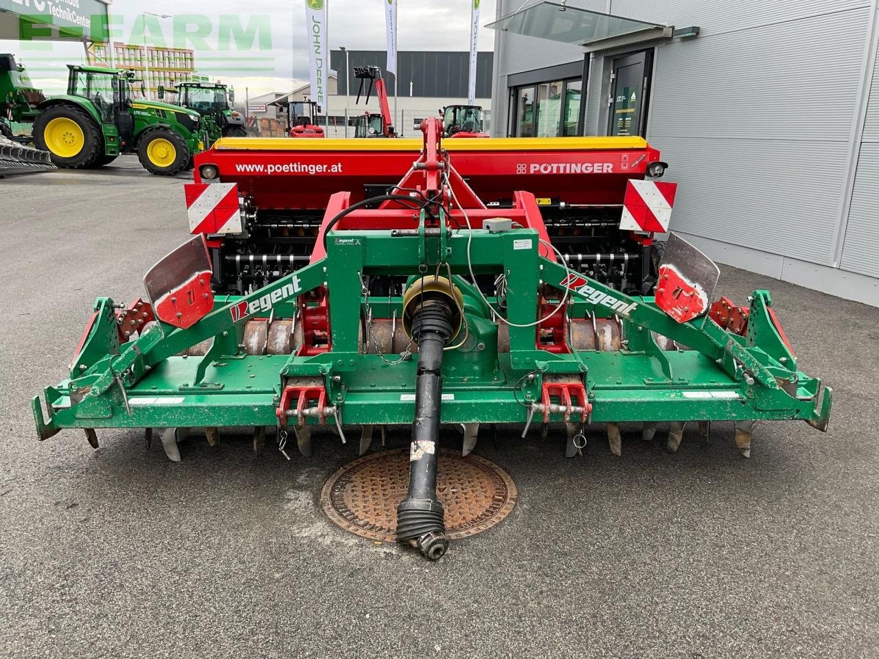 Kreiselegge des Typs Regent Orbit- M 3000 und Vitasem 300 Drillmaschine, Gebrauchtmaschine in REDLHAM (Bild 3)