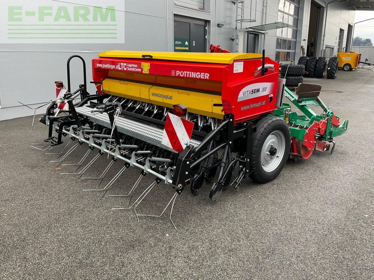 Kreiselegge des Typs Regent Orbit- M 3000 und Vitasem 300 Drillmaschine, Gebrauchtmaschine in REDLHAM (Bild 9)