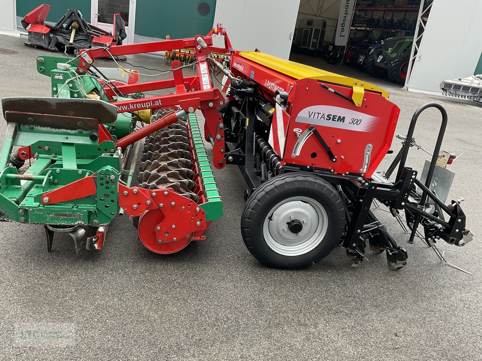 Kreiselegge tip Regent Orbit- M 3000 und Vitasem 300 Drillmaschine, Gebrauchtmaschine in Redlham (Poză 9)