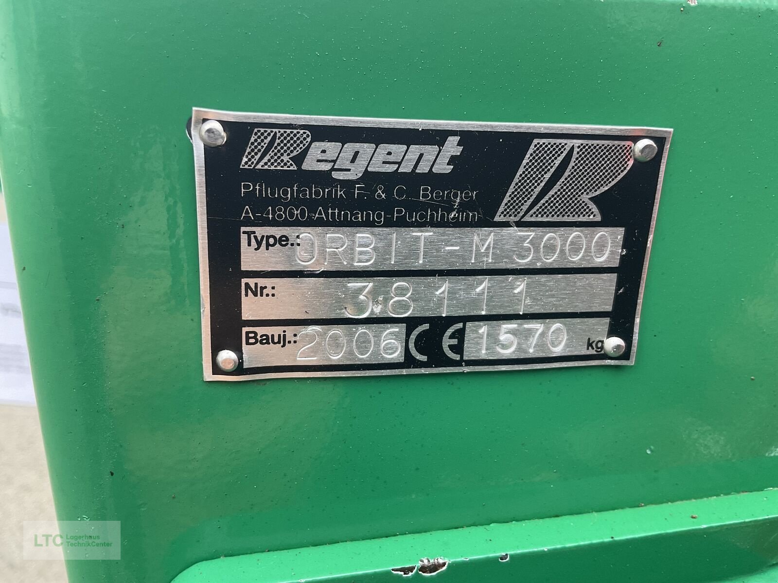 Kreiselegge typu Regent Orbit- M 3000, Gebrauchtmaschine v Redlham (Obrázek 17)