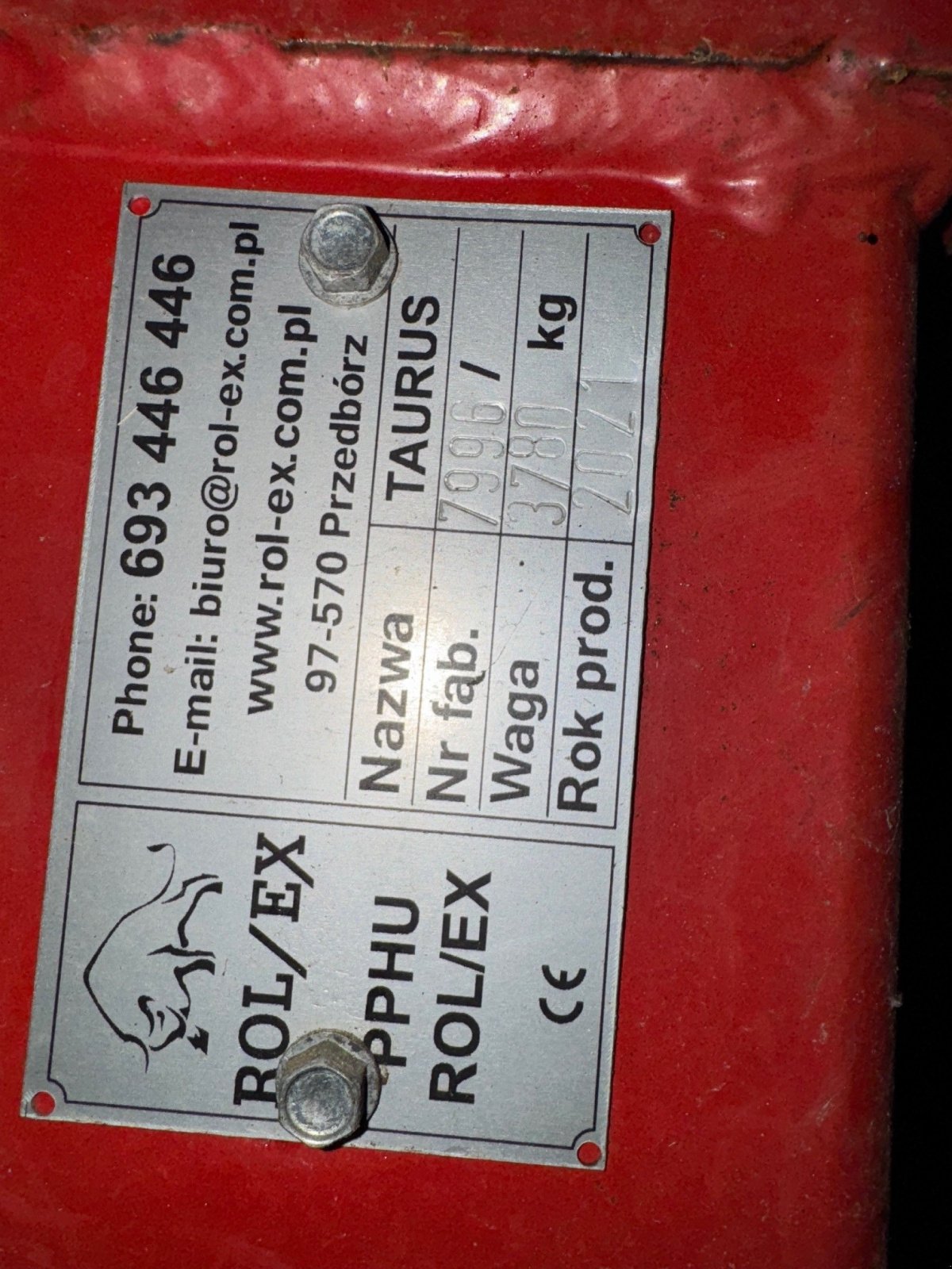 Kreiselegge of the type Rol-Ex TAURUS 6.0, Gebrauchtmaschine in Thisted (Picture 8)