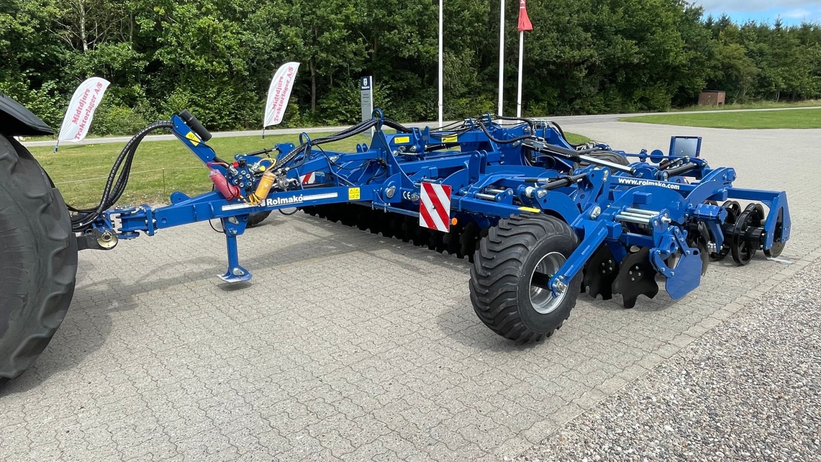 Kreiselegge typu Rolmako U-652 HP 6 mtr. Bugseret, Gebrauchtmaschine v Nimtofte (Obrázek 10)