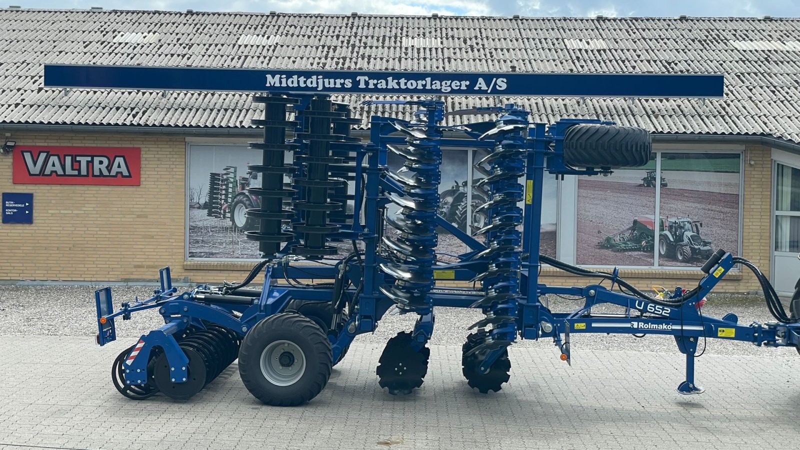 Kreiselegge typu Rolmako U-652 HP 6 mtr. Bugseret, Gebrauchtmaschine v Nimtofte (Obrázek 1)