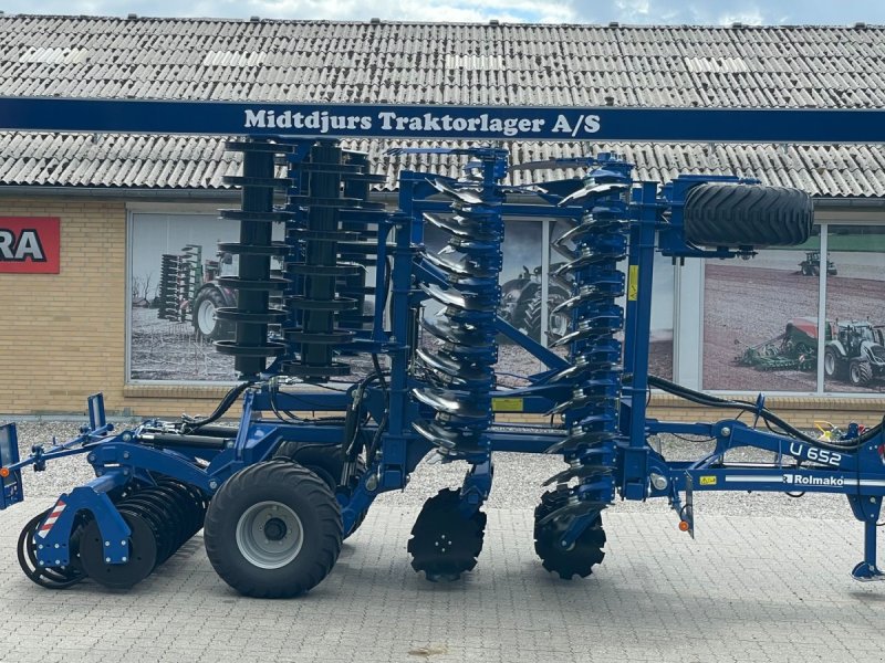 Kreiselegge des Typs Rolmako U-652 HP 6 mtr. Bugseret, Gebrauchtmaschine in Nimtofte (Bild 1)