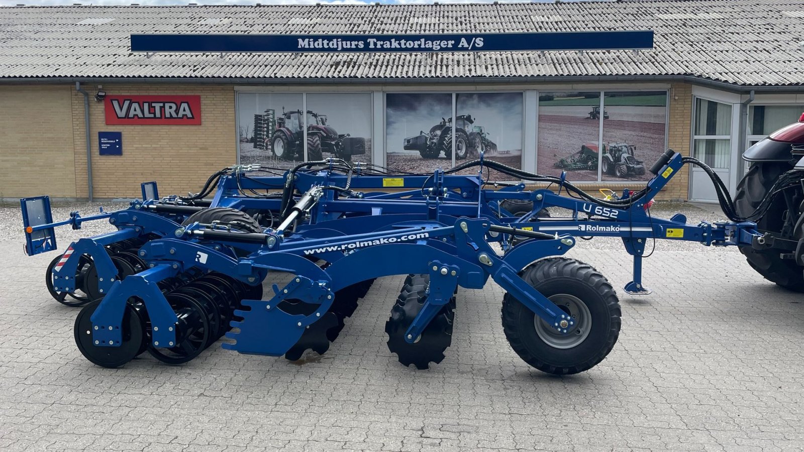 Kreiselegge typu Rolmako U-652 HP 6 mtr. Bugseret, Gebrauchtmaschine v Nimtofte (Obrázek 15)