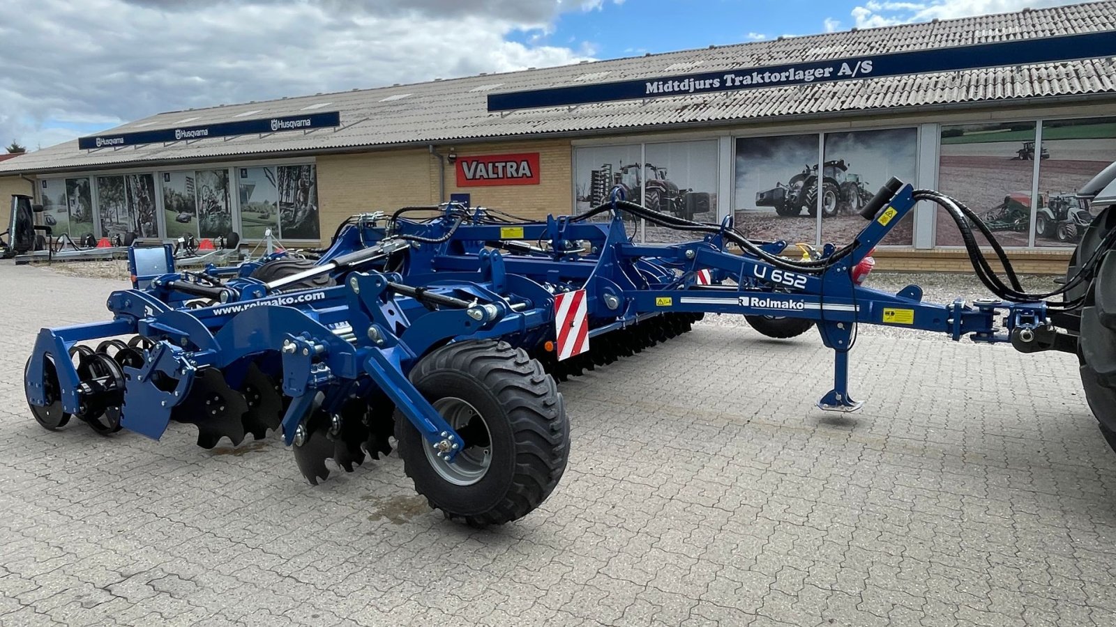 Kreiselegge typu Rolmako U-652 HP 6 mtr. Bugseret, Gebrauchtmaschine v Nimtofte (Obrázek 16)